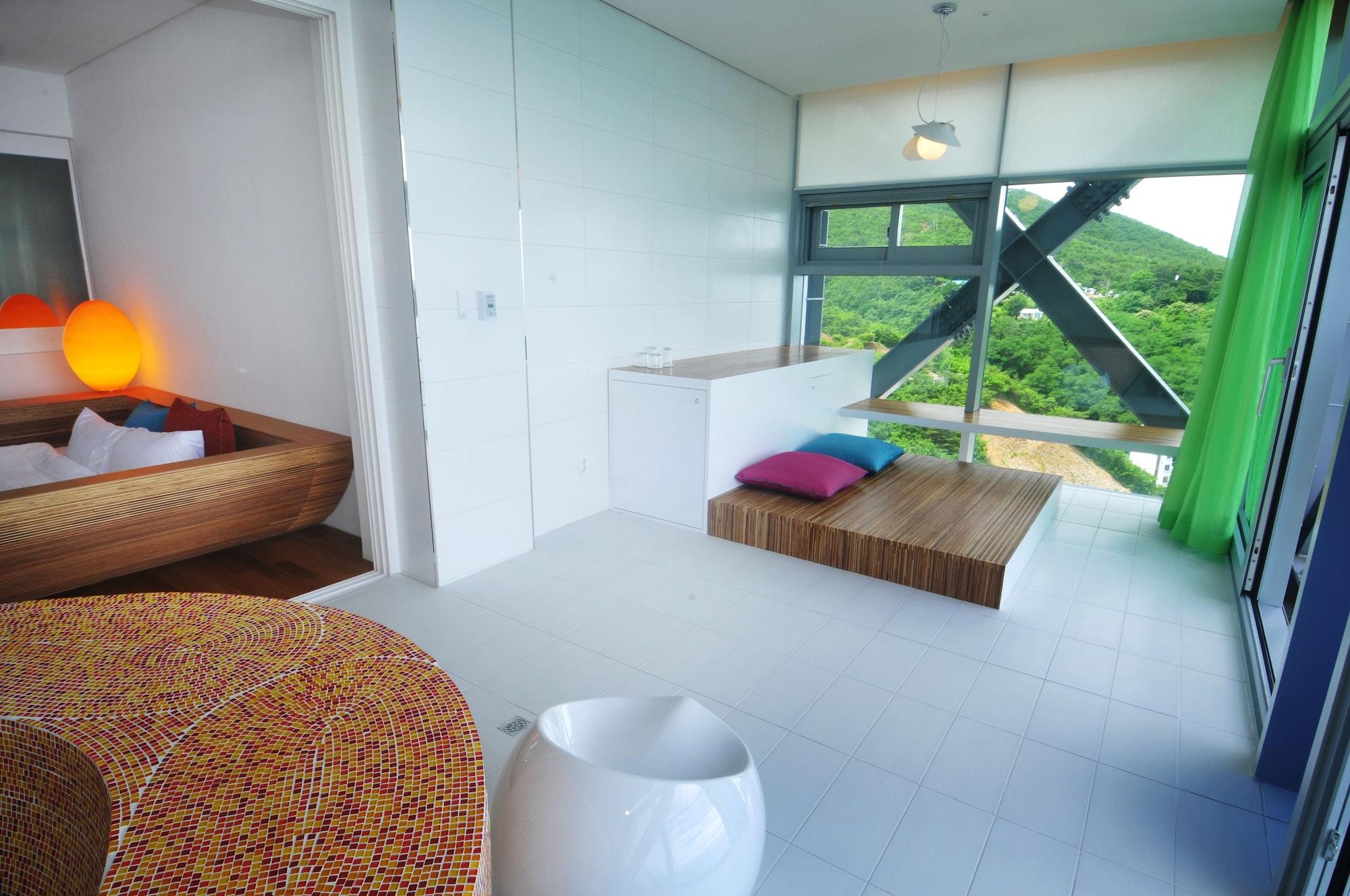 Haslla Art World Museum Hotel Gangneung Exteriör bild