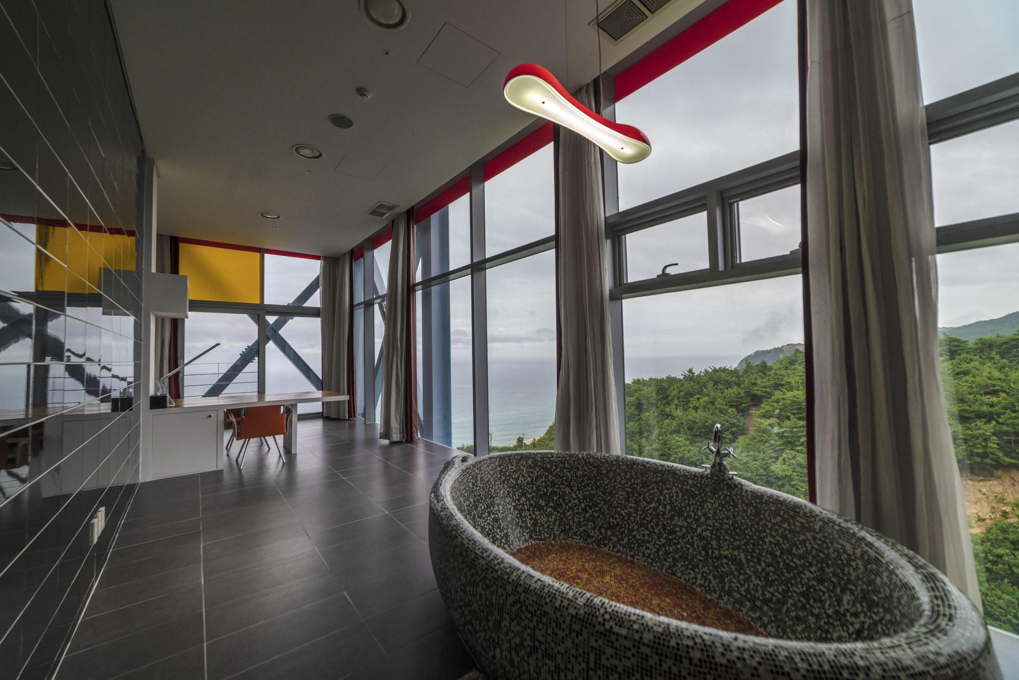 Haslla Art World Museum Hotel Gangneung Exteriör bild
