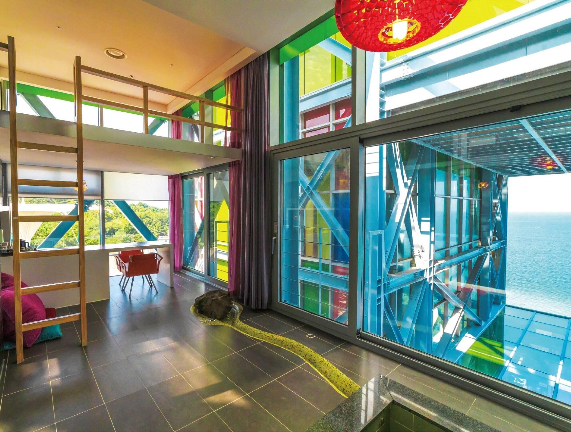 Haslla Art World Museum Hotel Gangneung Exteriör bild